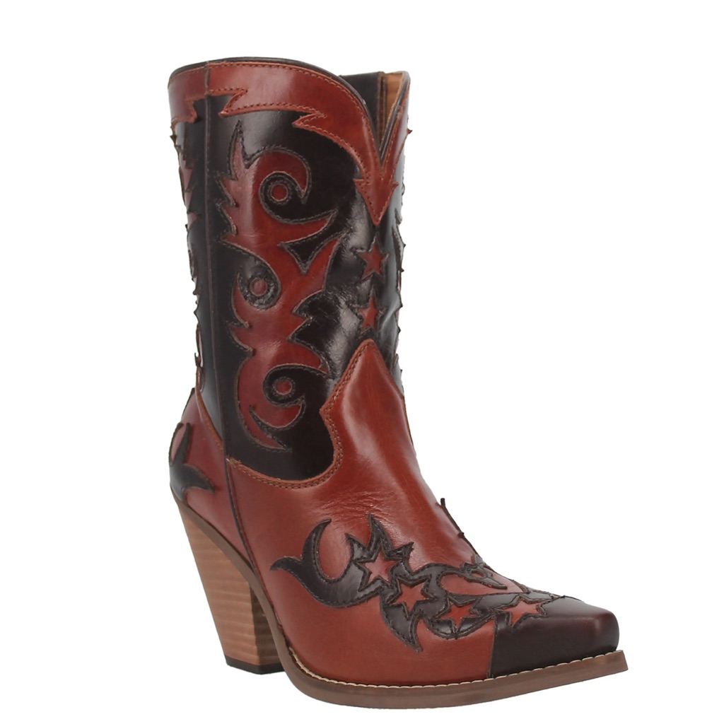 Dingo Applique Weatern Boots 8.5